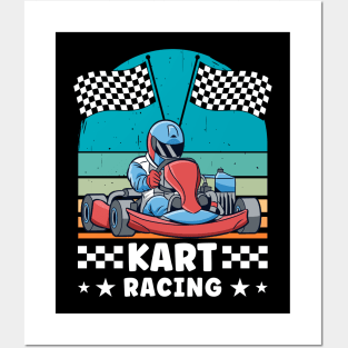 Kart racing Posters and Art